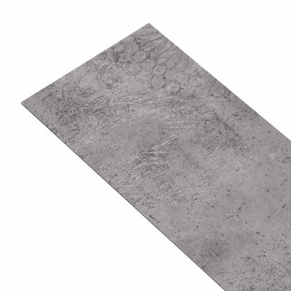 vidaXL Self-adhesive PVC Flooring Planks Cement Brown 30.5 x 61 cm 2