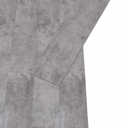 vidaXL Self-adhesive PVC Flooring Planks Cement Brown 30.5 x 61 cm 3