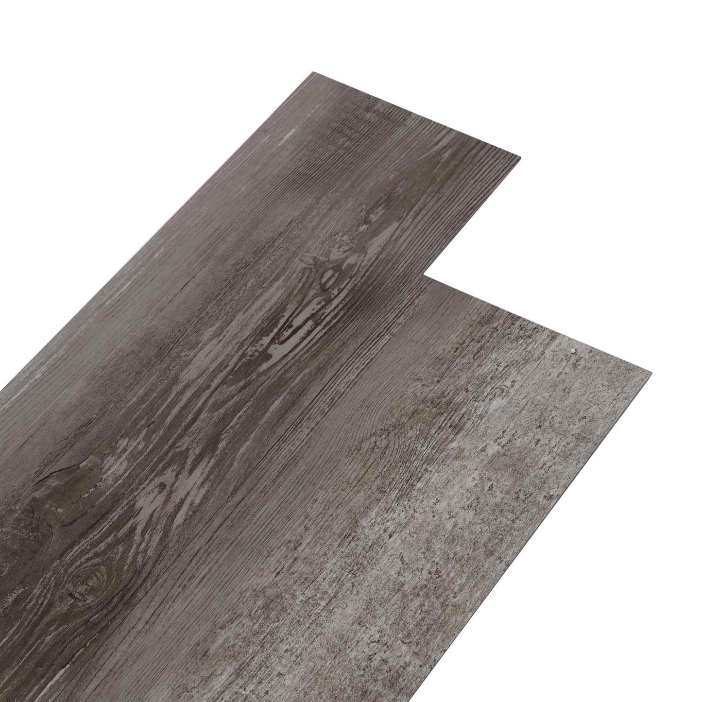 vidaXL Self-adhesive PVC Flooring Planks Striped Wood 30.5 x 61 cm 1