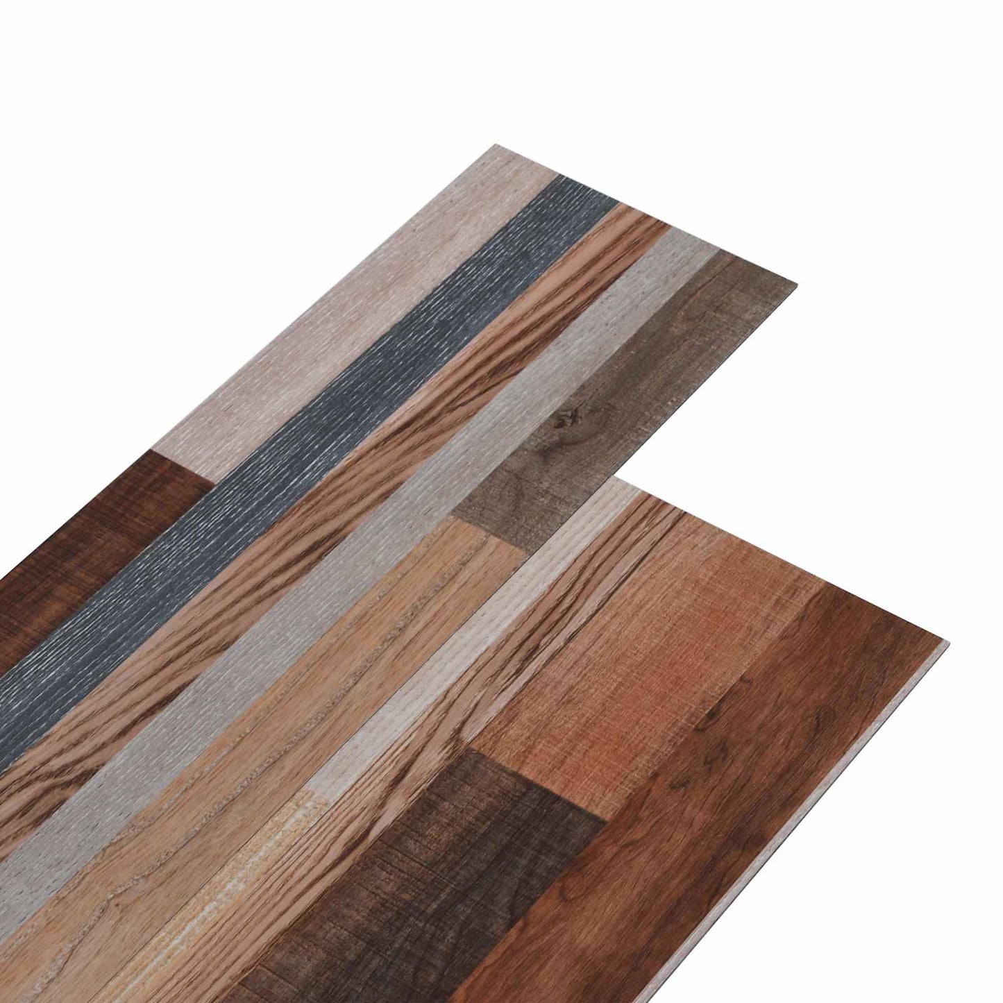 vidaXL Self-adhesive PVC Flooring Planks Multicolour 30.5 x 61 cm 1
