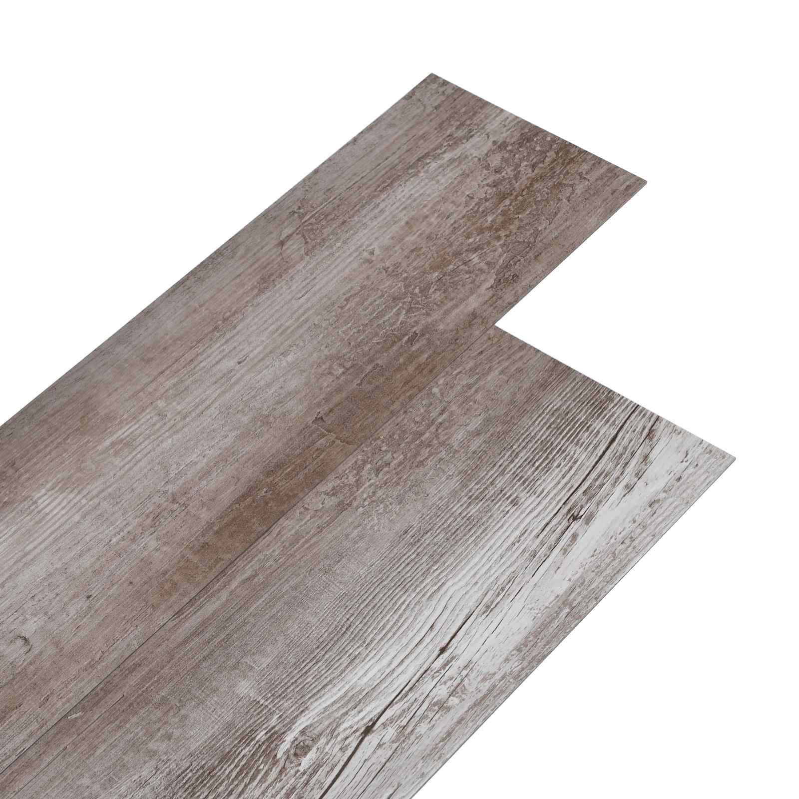vidaXL Self-adhesive PVC Flooring Planks Matte Wood Brown 30.5 x 61 cm 1