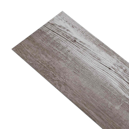 vidaXL Self-adhesive PVC Flooring Planks Matte Wood Brown 30.5 x 61 cm 2