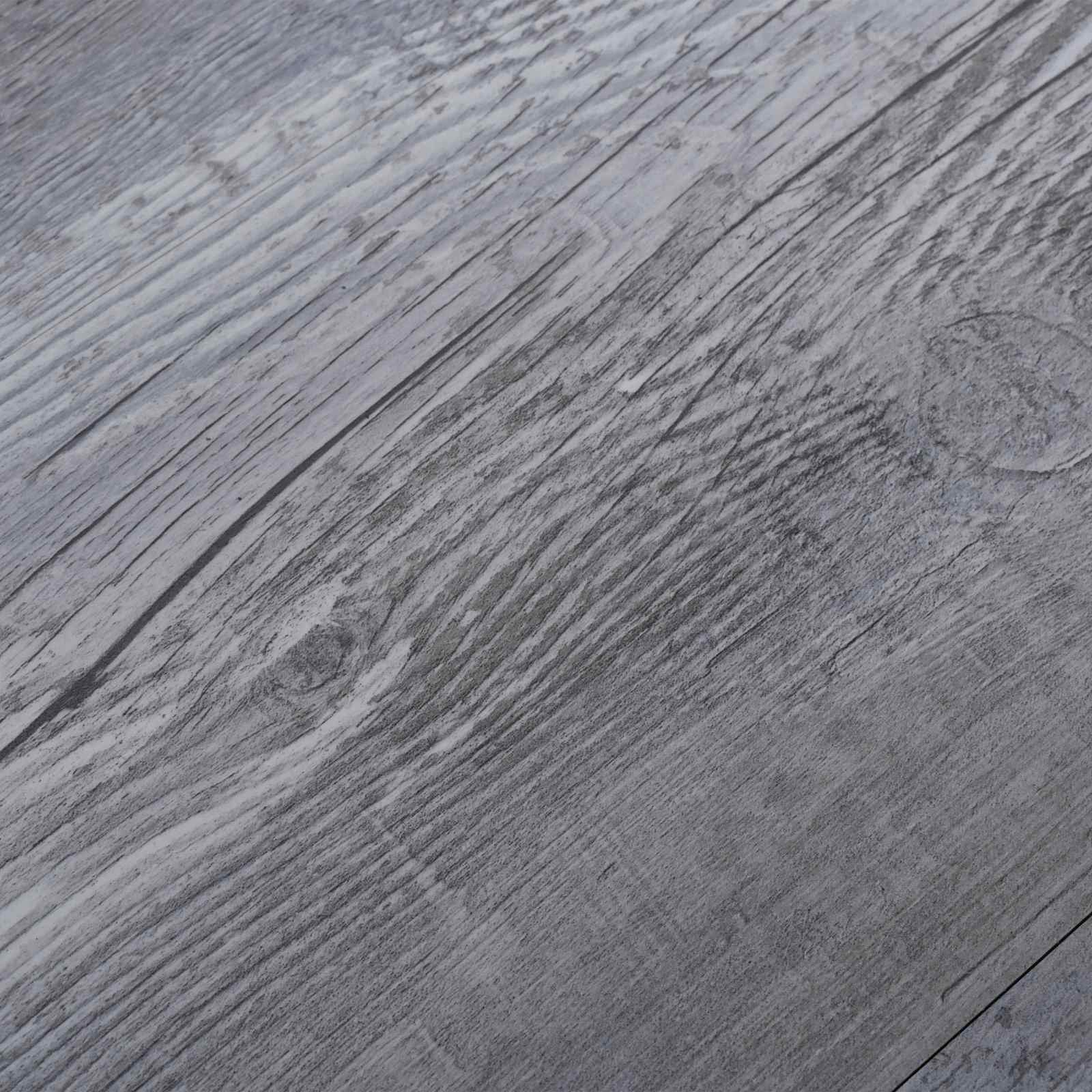 vidaXL Self-adhesive PVC Flooring Planks Matte Wood Grey 30.5 x 61 cm 4