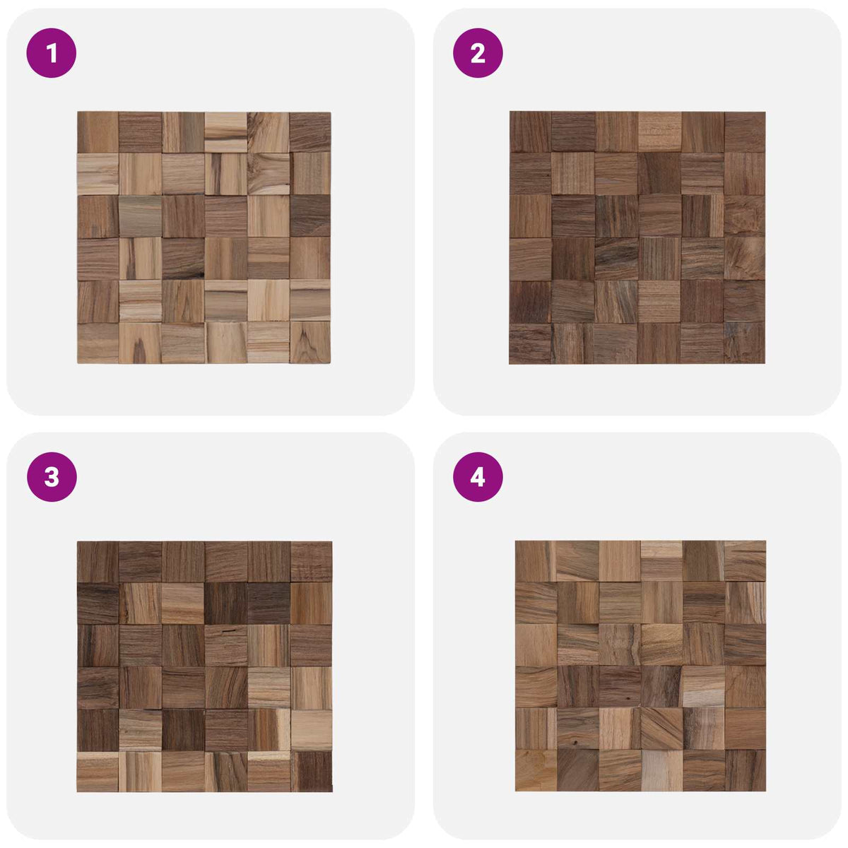 Wall Panel 11 pcs Natural