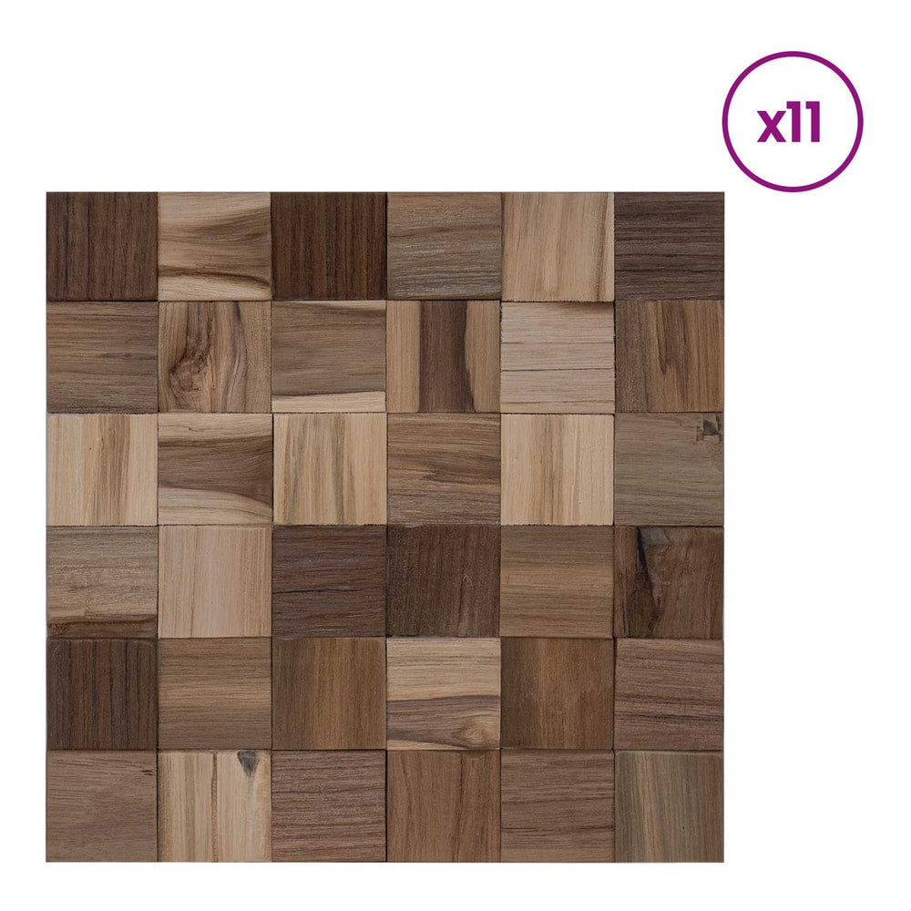 Wall Panel 11 pcs Natural