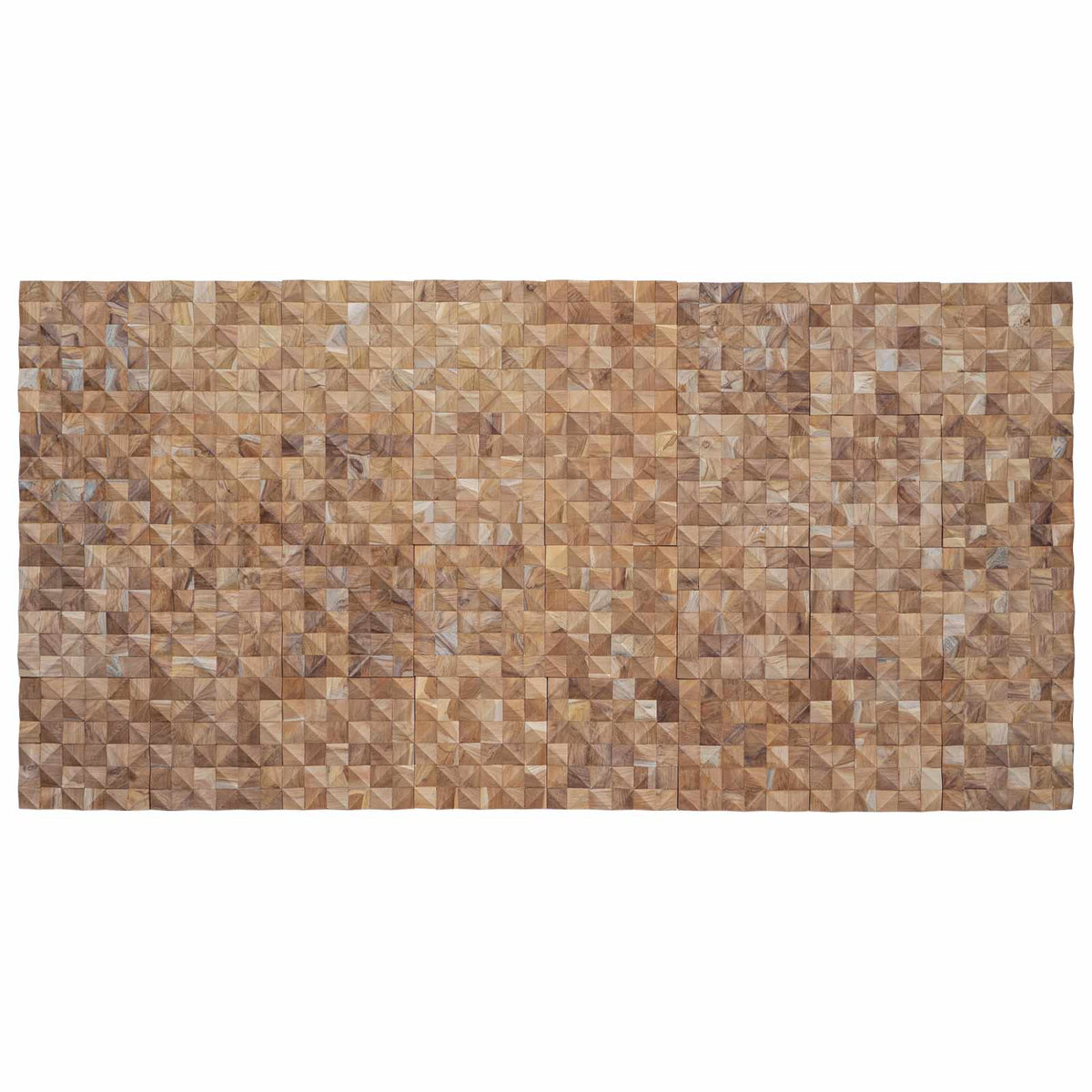 vidaXL Wall Panel 11 pcs Natural 30 x 30 x 2 cm 3
