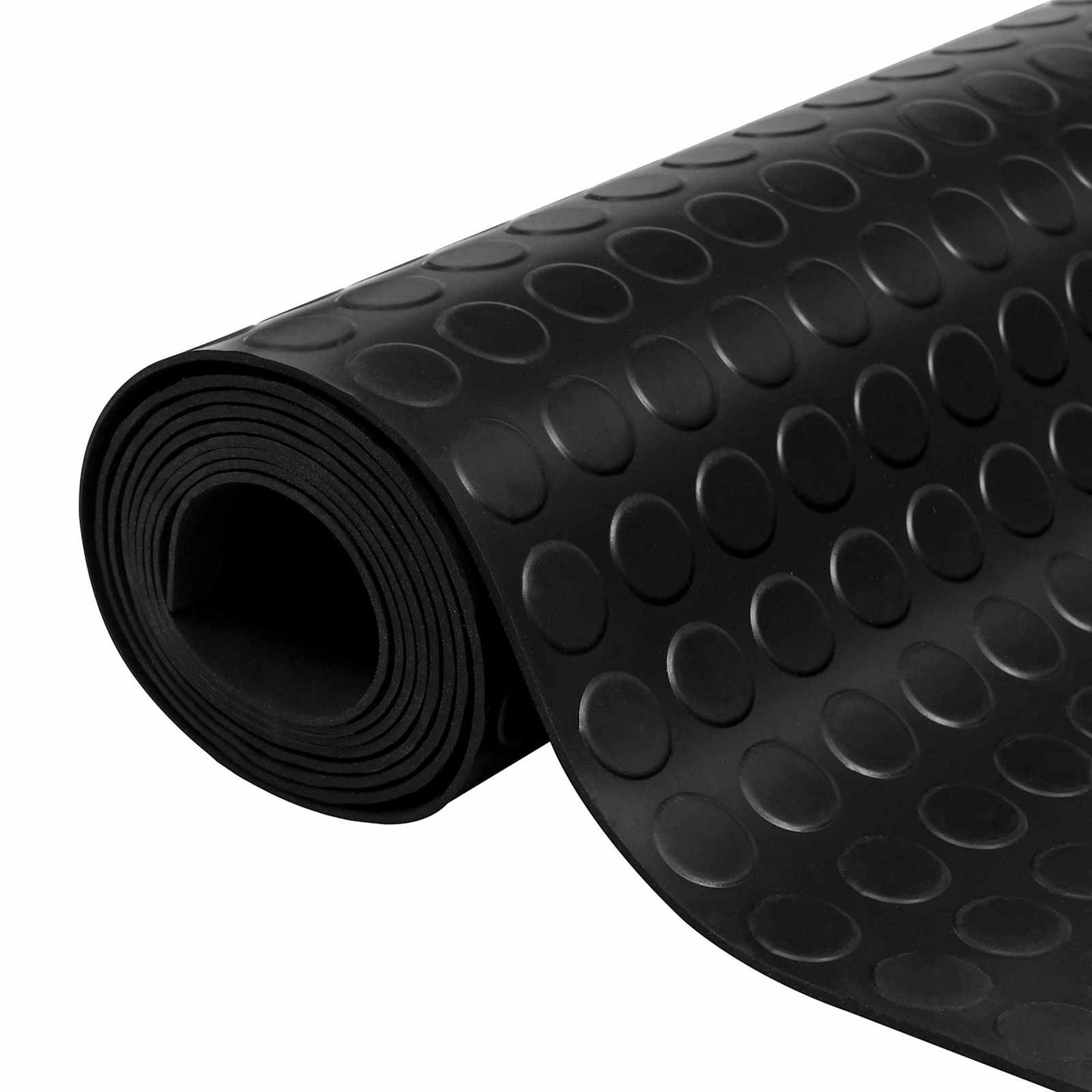 vidaXL Floor Mat Black 1.5 x 2 m Rubber 2