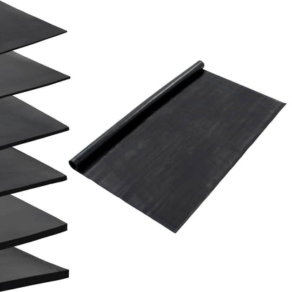 vidaXL Floor Mat Black 1.2 x 5 m Rubber 2