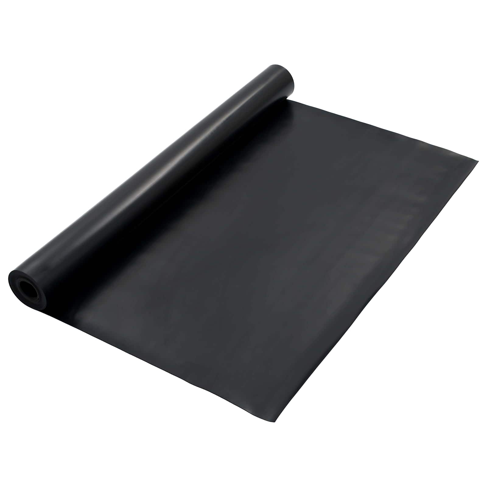 vidaXL Floor Mat Black 1.2 x 5 m Rubber 1