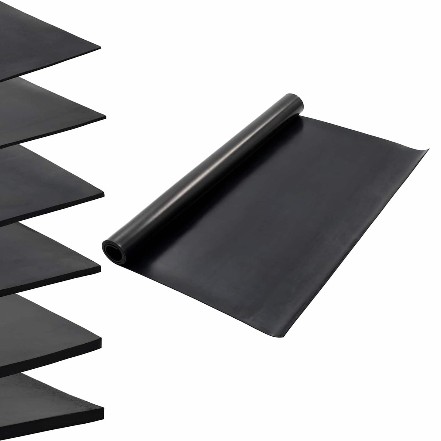 vidaXL Floor Mat Black 1.2 x 2 m Rubber 2