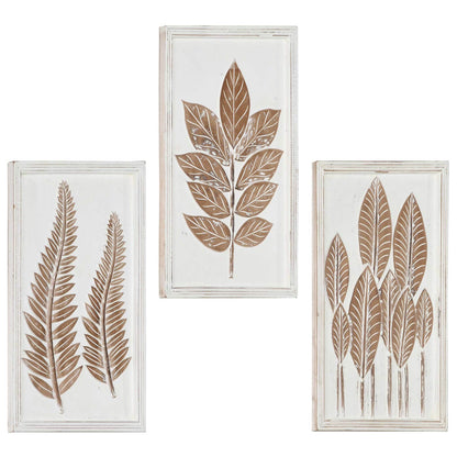 vidaXL Art Decor 3 pcs 40 x 40 x 1.5 cm Engineered Wood 2