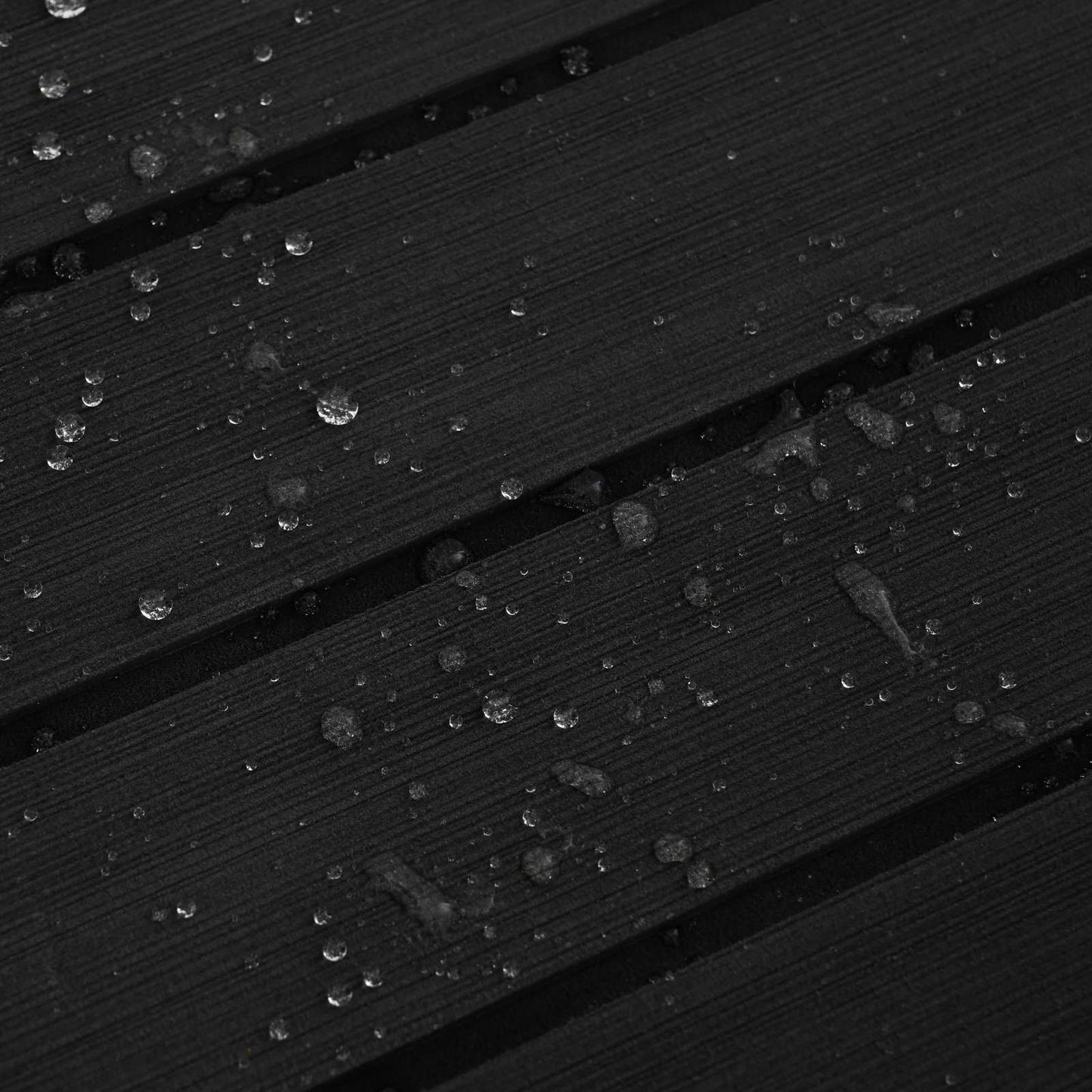 vidaXL Boat Mat Striped Dark Grey and Black 240 x 90 cm EVA 5