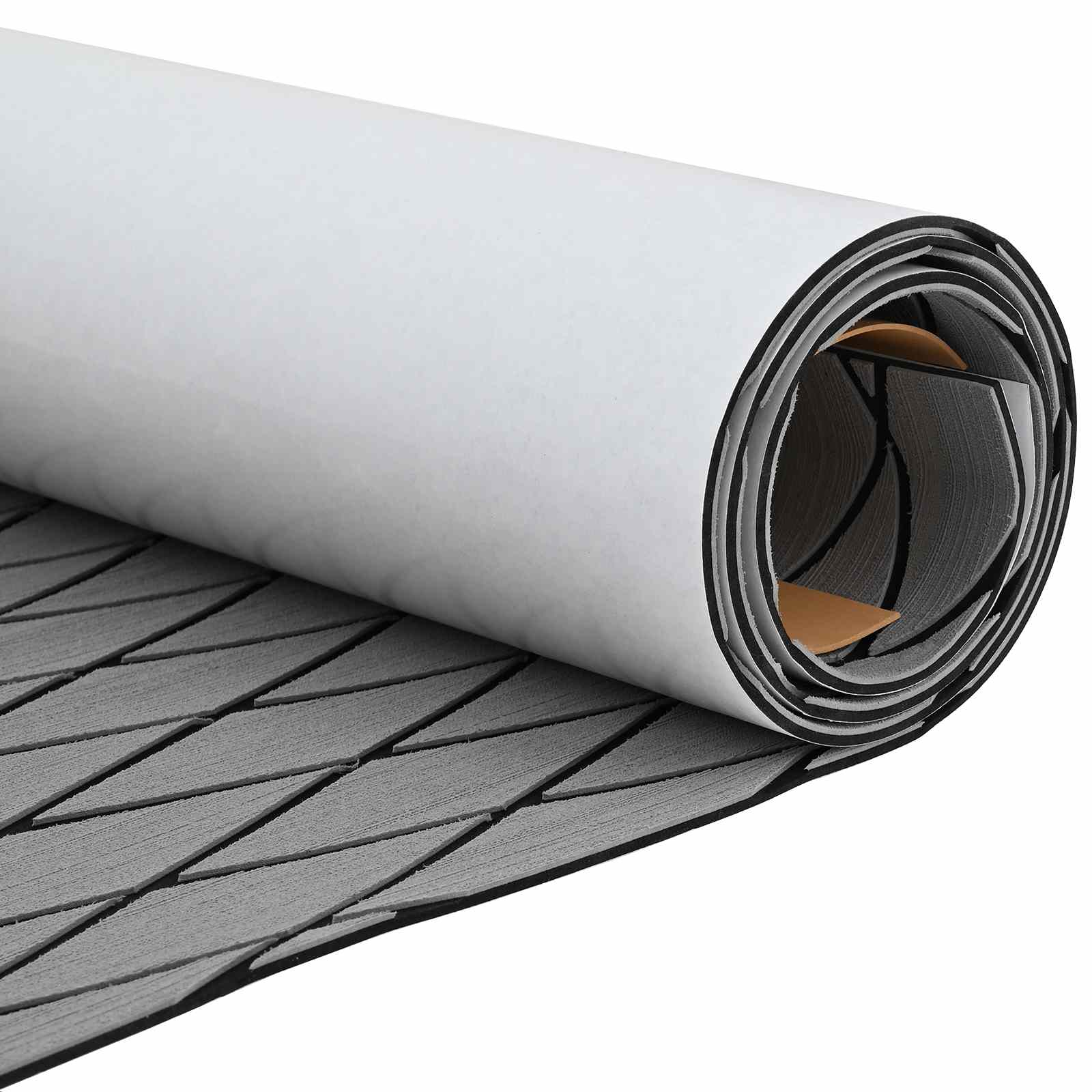 vidaXL Boat Mat Harlequin Light Grey and Black 190 x 70 cm EVA 3