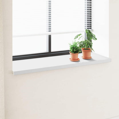 vidaXL Window Sill White 140 x 50 x 4.5 cm PVC 1