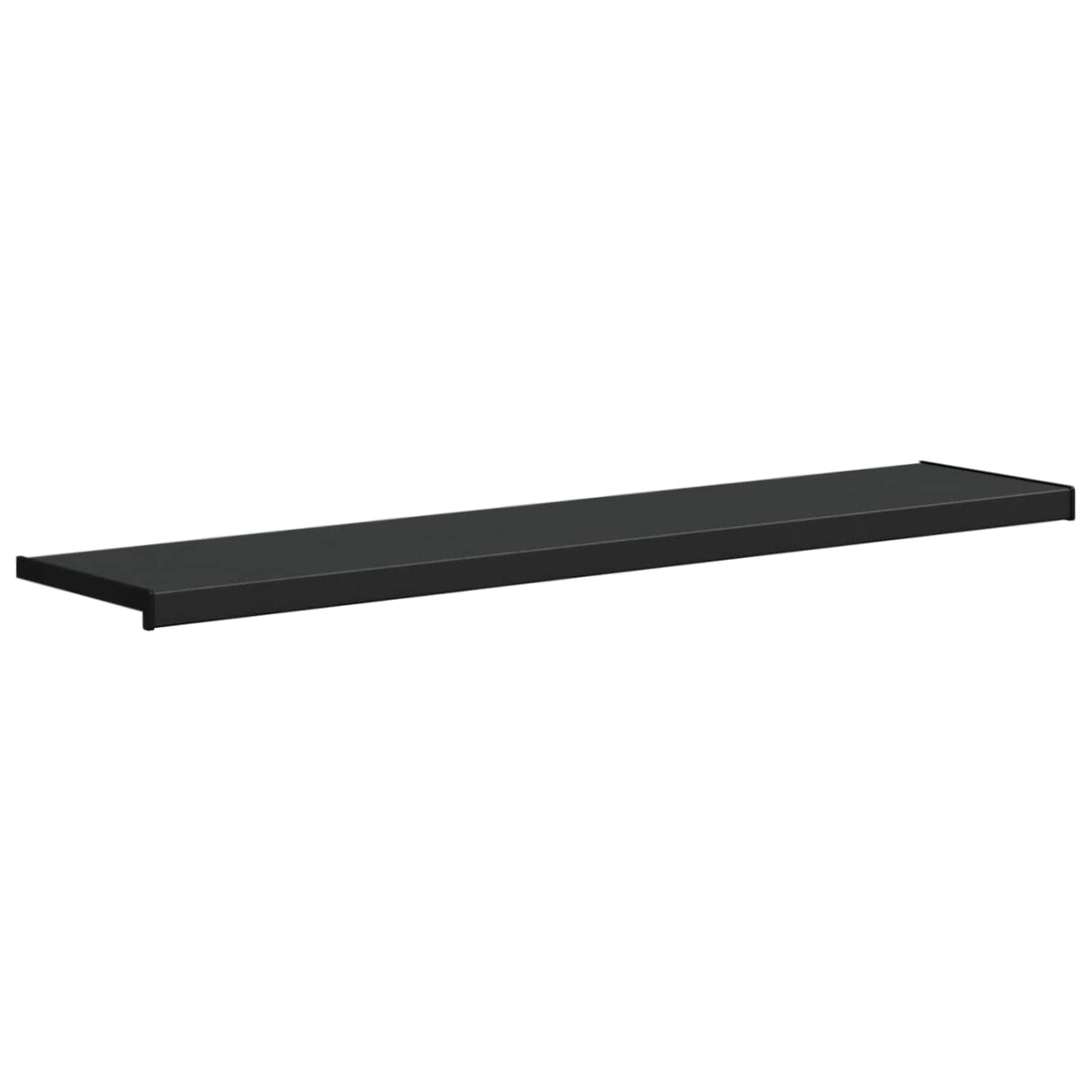 vidaXL Window Sill Black with wood grain 160 x 30 x 4.5 cm PVC 3