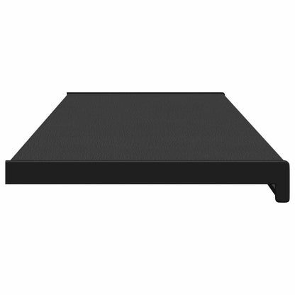 vidaXL Window Sill Black with wood grain 160 x 30 x 4.5 cm PVC 6