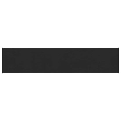 vidaXL Window Sill Black with wood grain 160 x 30 x 4.5 cm PVC 2