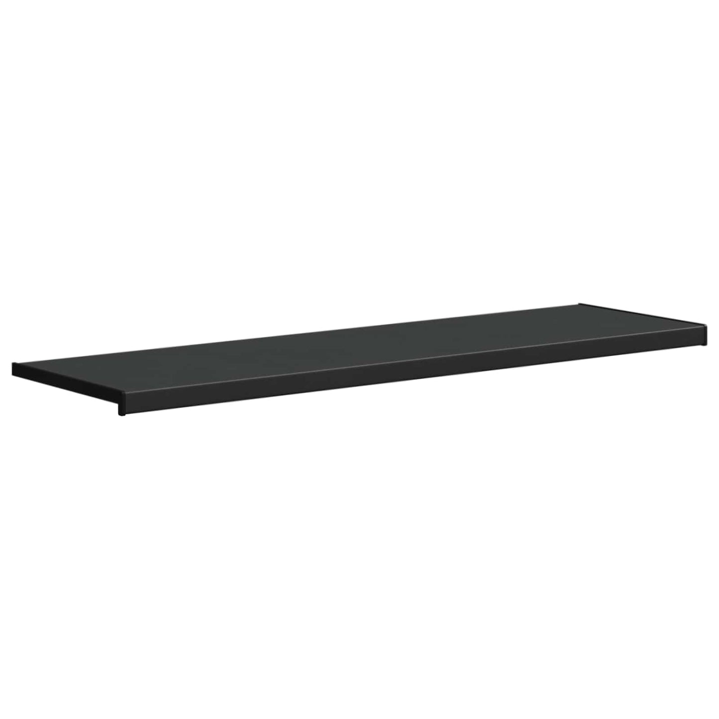 vidaXL Window Sill Black with wood grain 160 x 40 x 4.5 cm PVC 3