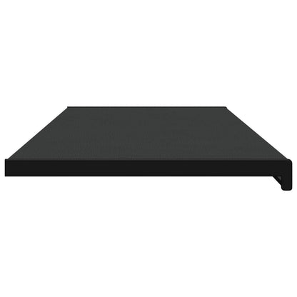 vidaXL Window Sill Black with wood grain 160 x 40 x 4.5 cm PVC 6