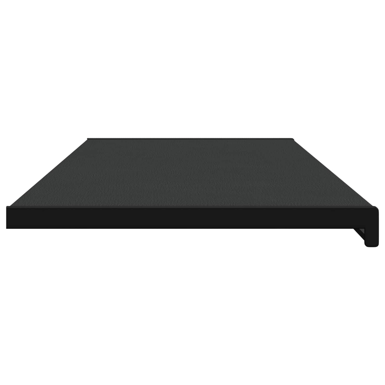 vidaXL Window Sill Black with wood grain 160 x 45 x 4.5 cm PVC 6