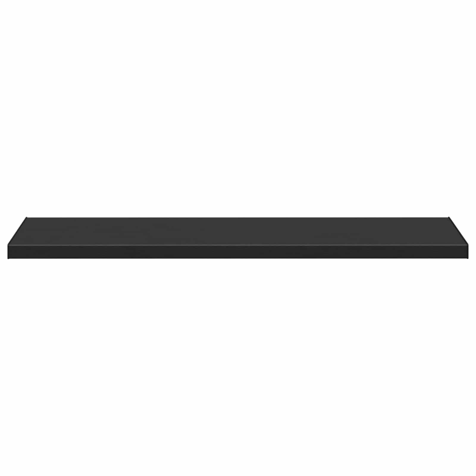 vidaXL Window Sill Black with wood grain 140 x 50 x 4.5 cm PVC 5