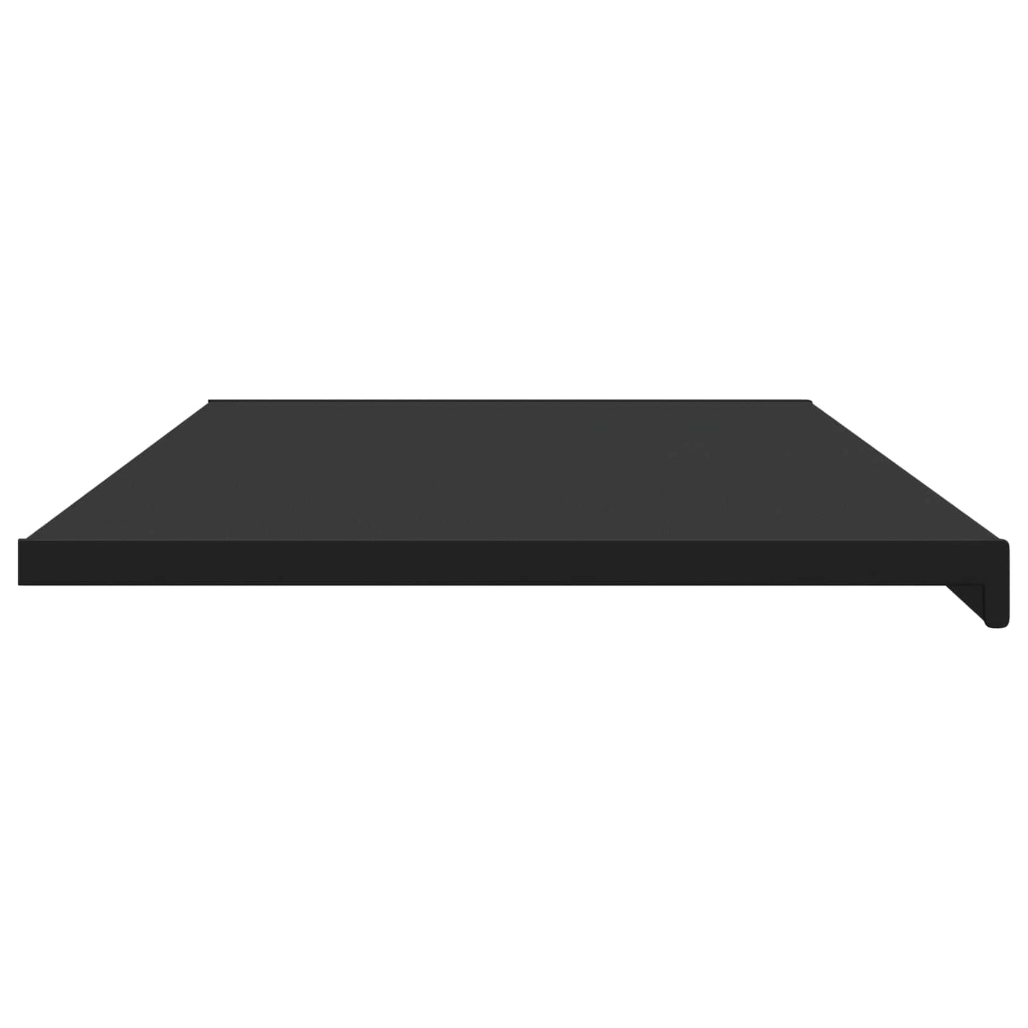 vidaXL Window Sill Black with wood grain 140 x 50 x 4.5 cm PVC 6