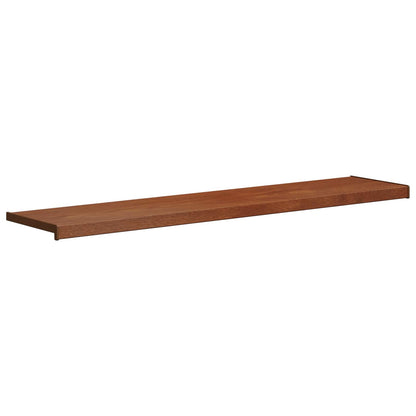 vidaXL Window Sill Brown wood 140 x 35 x 4.5 cm PVC 3