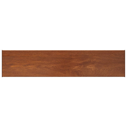 vidaXL Window Sill Brown wood 140 x 35 x 4.5 cm PVC 2