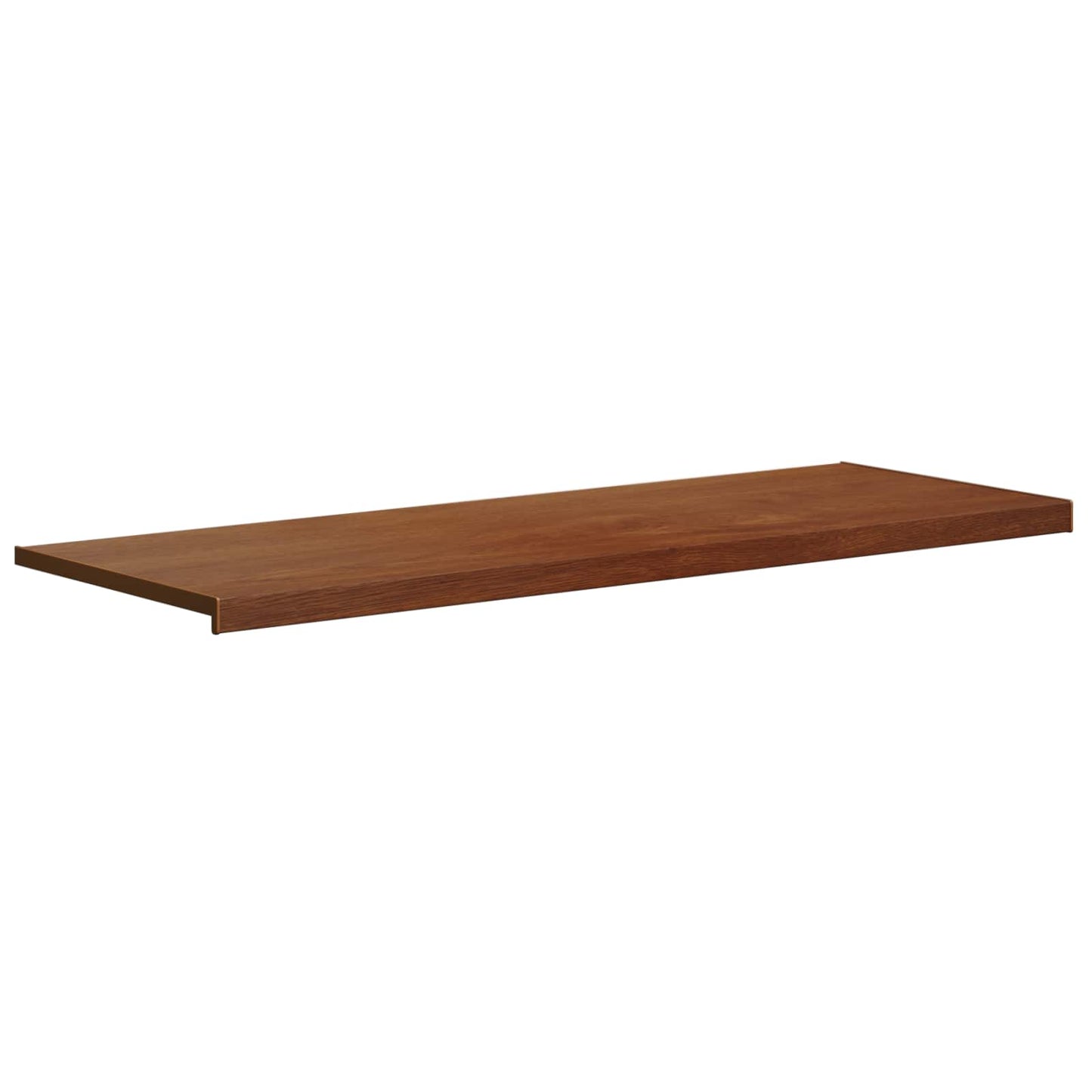 vidaXL Window Sill Brown wood 140 x 50 x 4.5 cm PVC 3