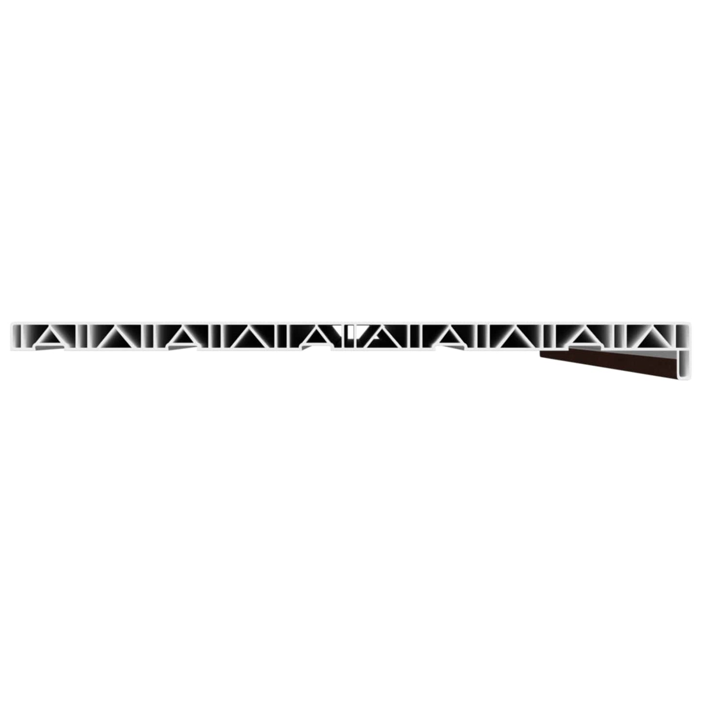 vidaXL Window Sill Brown wood 140 x 50 x 4.5 cm PVC 4
