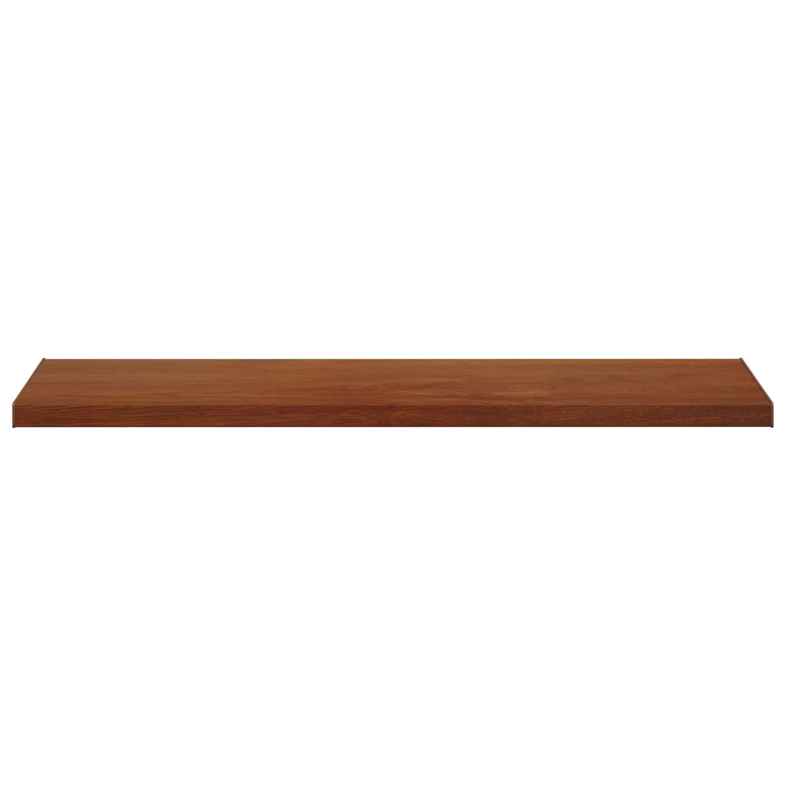 vidaXL Window Sill Brown wood 140 x 50 x 4.5 cm PVC 5