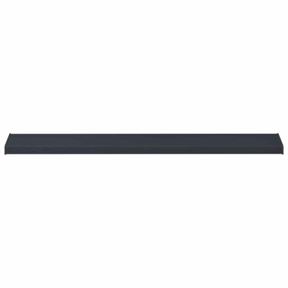 vidaXL Window Sill Anthracite with wood grain 140 x 25 x 4.5 cm PVC 3
