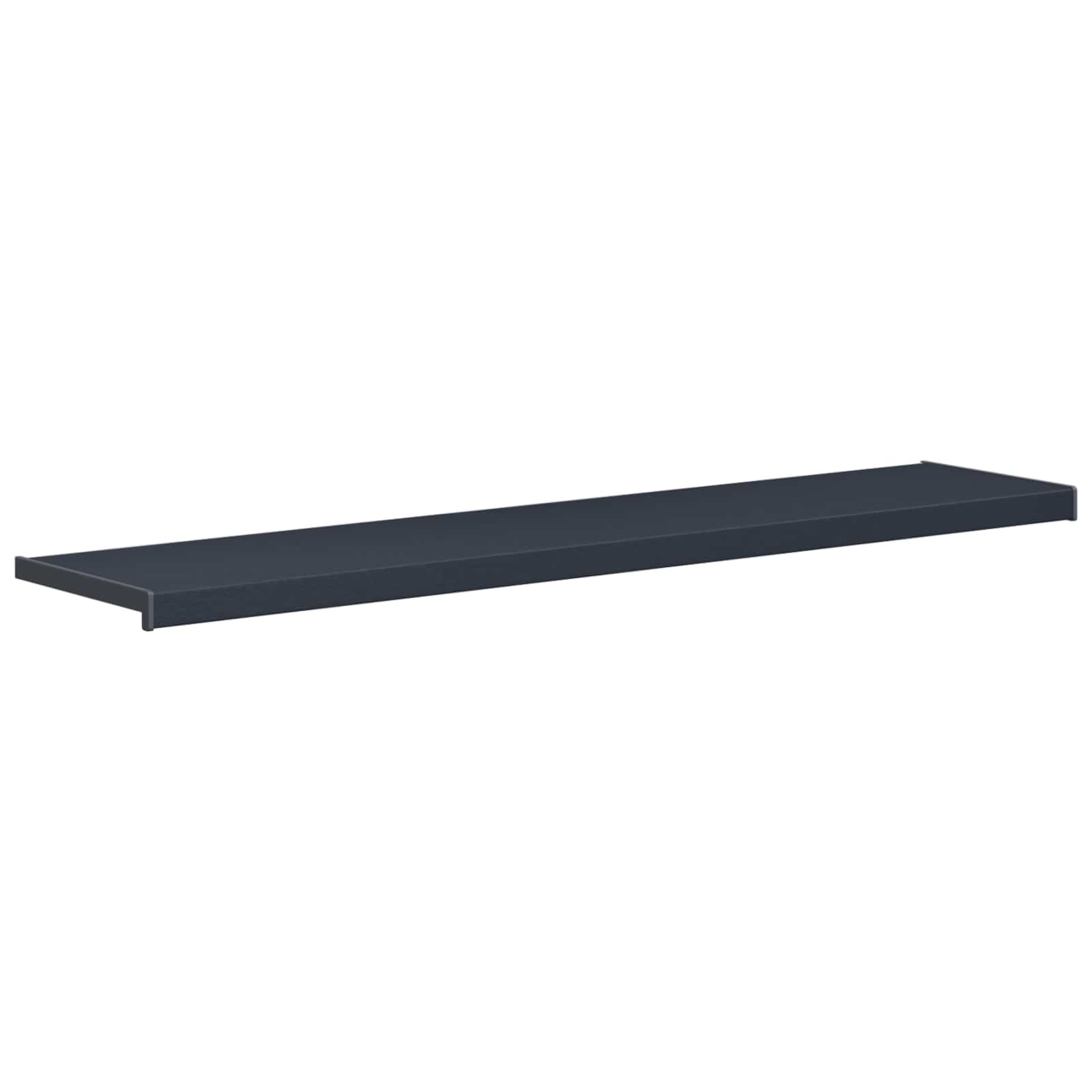 vidaXL Window Sill Anthracite with wood grain 160 x 35 x 4.5 cm PVC 2