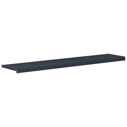 vidaXL Window Sill Anthracite with wood grain 160 x 35 x 4.5 cm PVC 2
