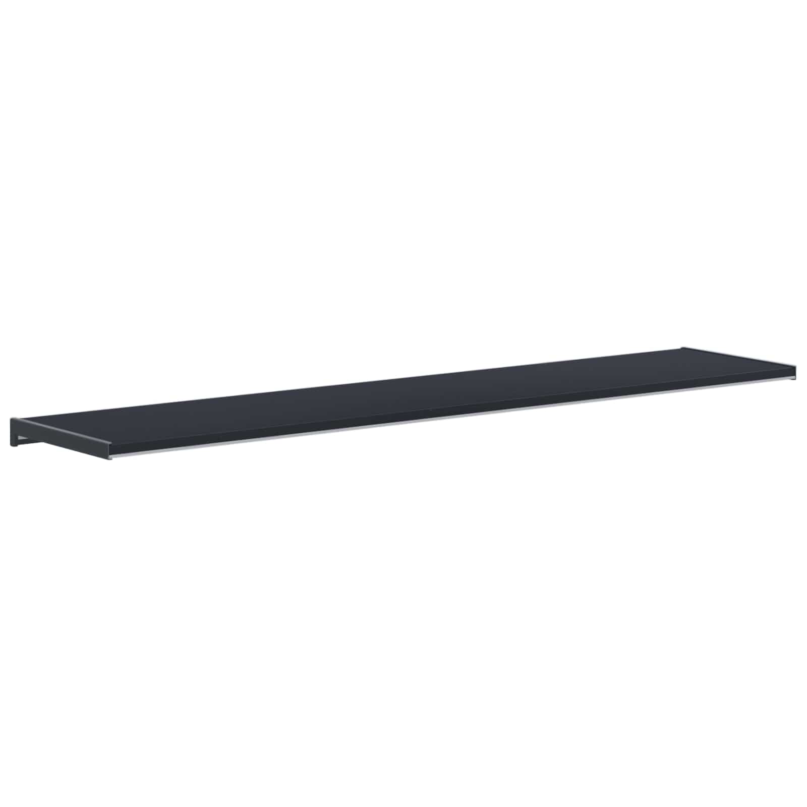 vidaXL Window Sill Anthracite with wood grain 160 x 35 x 4.5 cm PVC 6