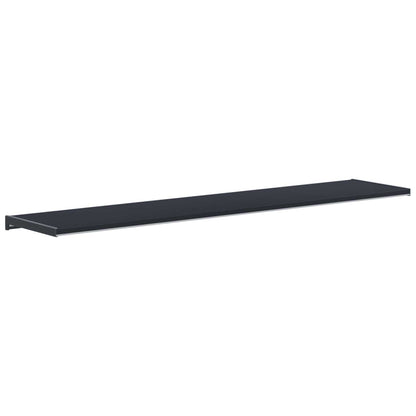 vidaXL Window Sill Anthracite with wood grain 160 x 35 x 4.5 cm PVC 6