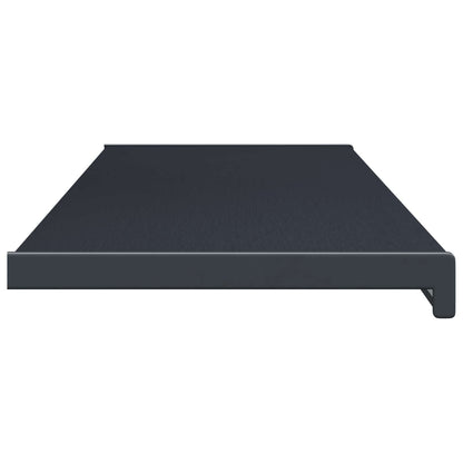 vidaXL Window Sill Anthracite with wood grain 160 x 35 x 4.5 cm PVC 4