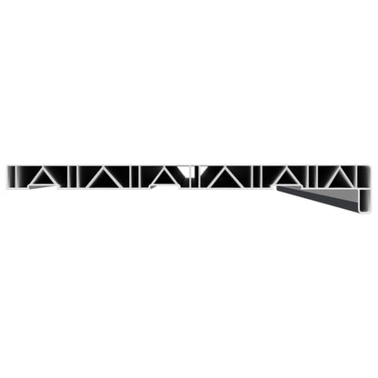 vidaXL Window Sill Anthracite with wood grain 160 x 35 x 4.5 cm PVC 5