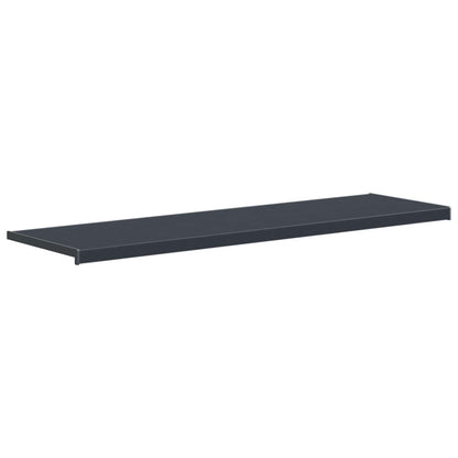 vidaXL Window Sill Anthracite with wood grain 160 x 45 x 4.5 cm PVC 2