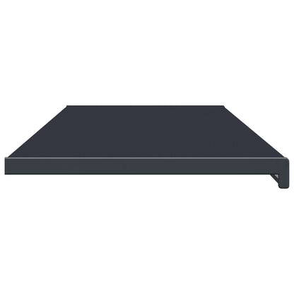 vidaXL Window Sill Anthracite with wood grain 160 x 45 x 4.5 cm PVC 4