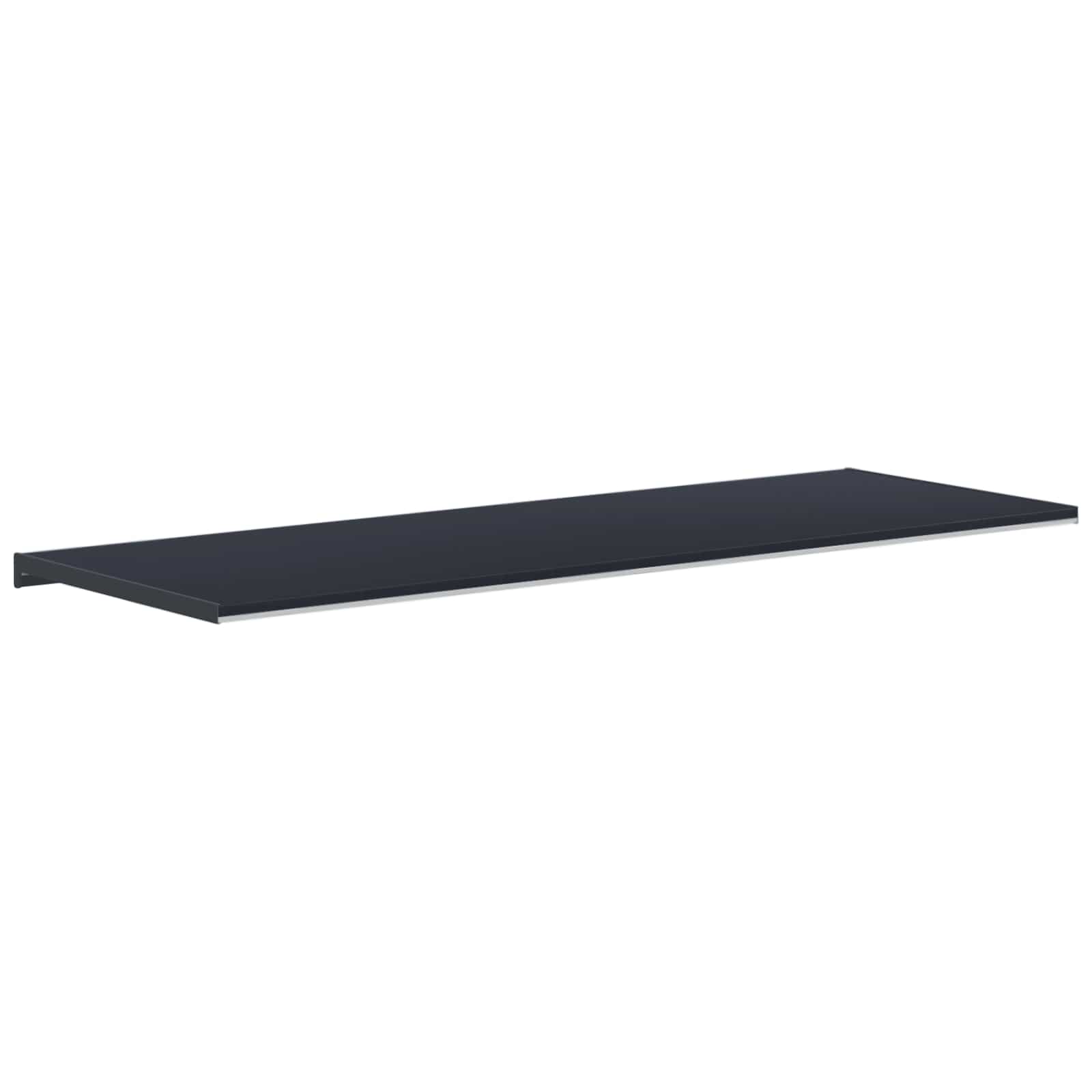 vidaXL Window Sill Anthracite with wood grain 140 x 50 x 4.5 cm PVC 6