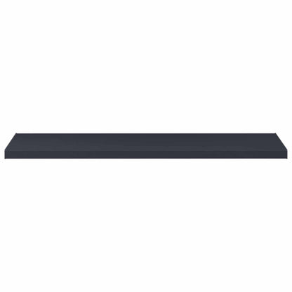 vidaXL Window Sill Anthracite with wood grain 140 x 50 x 4.5 cm PVC 3