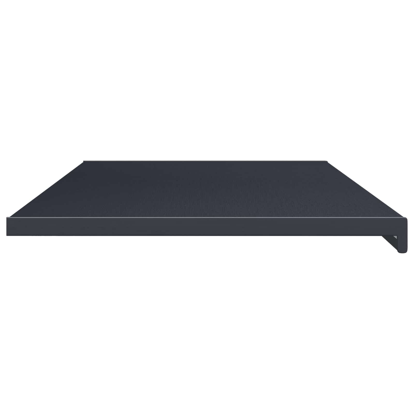 vidaXL Window Sill Anthracite with wood grain 140 x 50 x 4.5 cm PVC 4