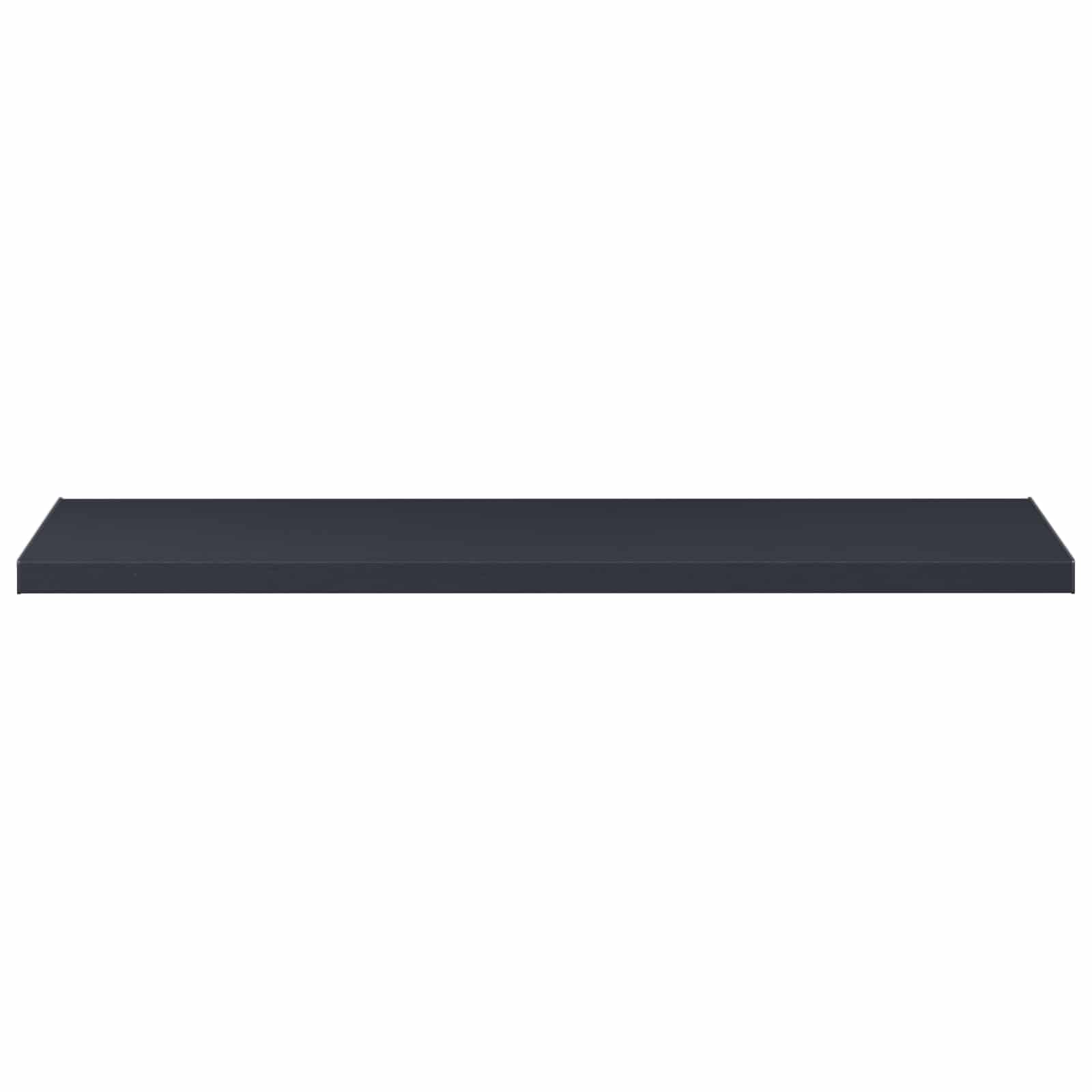 vidaXL Window Sill Anthracite with wood grain 160 x 50 x 4.5 cm PVC 3