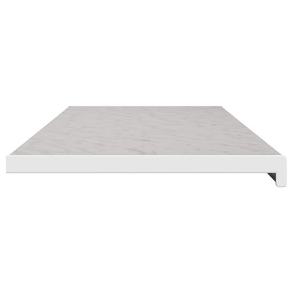 vidaXL Window Sill Marble texture 140 x 45 x 4.5 cm PVC 6