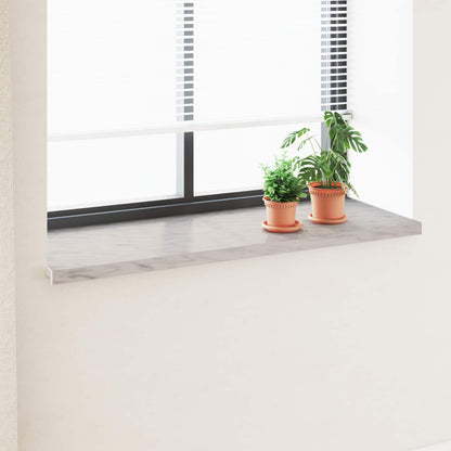 vidaXL Window Sill Marble texture 140 x 50 x 4.5 cm PVC 1