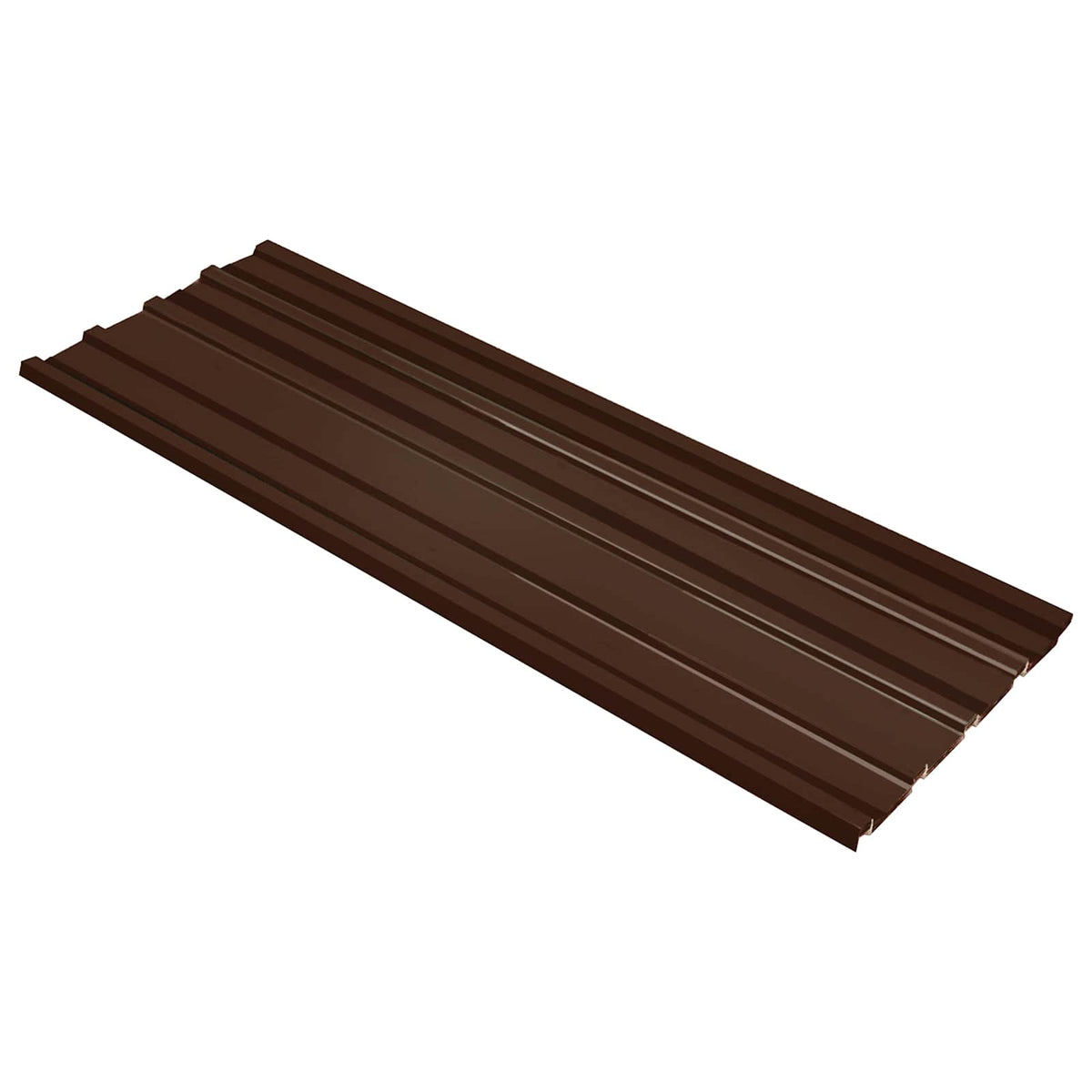 vidaXL Roof Panel 12 pcs 129 x 45 cm Galvanised steel