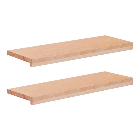 Solid Beech Wood Depth Natural
