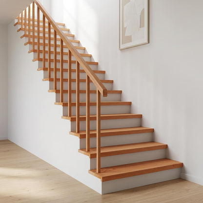 vidaXL Stair Treads 2 pcs 70 x 30 x 2 cm Varnish Solid Beech Wood 1