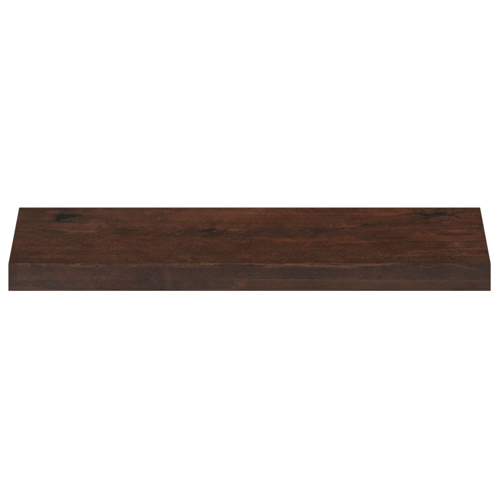 vidaXL Stair Treads 2 pcs 80 x 25 x 2 cm Dark Brown Solid Beech Wood 2